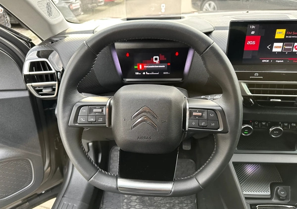 Citroen C4 cena 76900 przebieg: 6600, rok produkcji 2022 z Kleszczele małe 781
